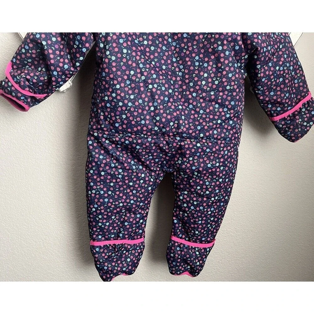 Roxy Dryflight 10K Toddler Girl’s 18 Month Floral One Piece Snowsuit